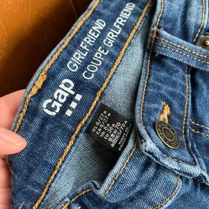 Distressed GAP jeans, cropped